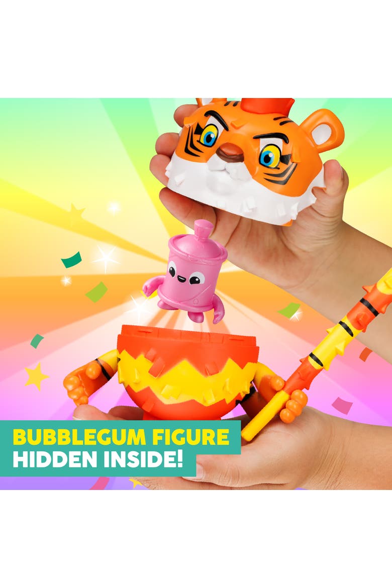 Pinata Box Mo The Tiger 5 Inch Pinata Character Figure, Alternate, color, Multicolored