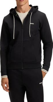 BOSS FZ Zone Cotton Blend Zip Hoodie