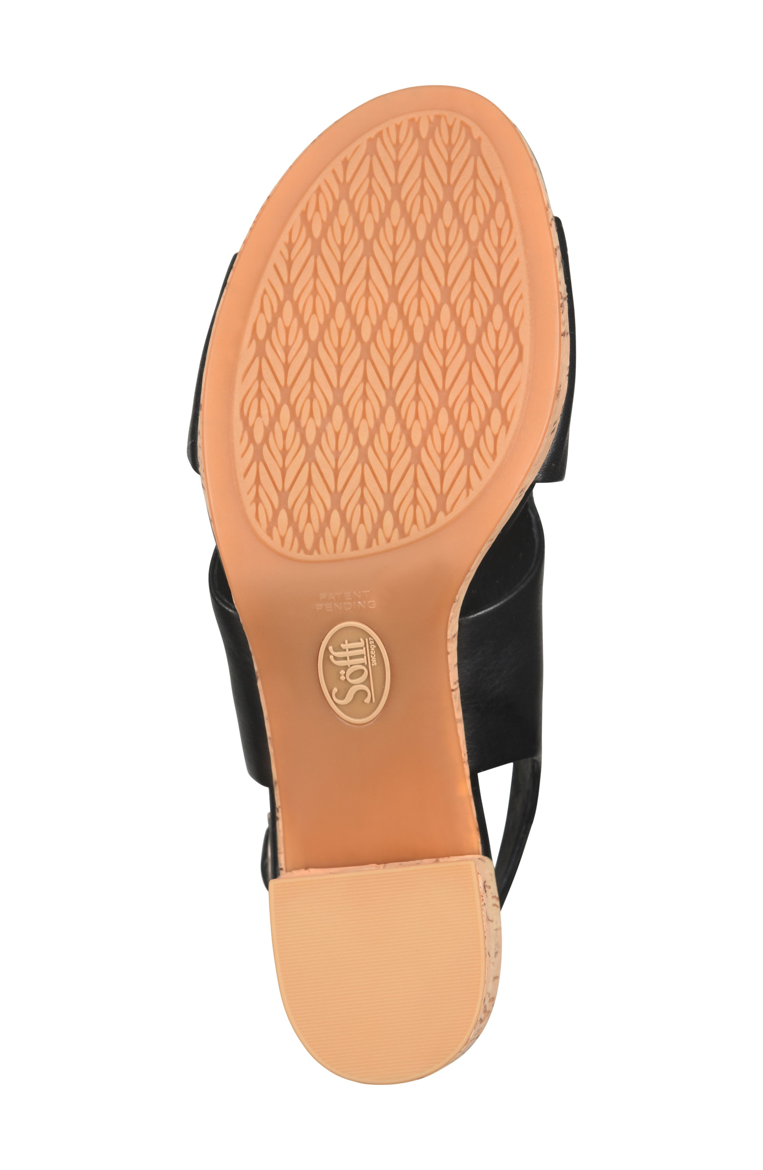 Söfft Liv Slingback Platform Sandal, Alternate, color, Black