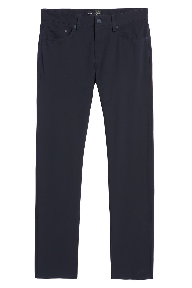 Delaware Slim Fit Five Pocket Pants, Alternate, color, DK BU