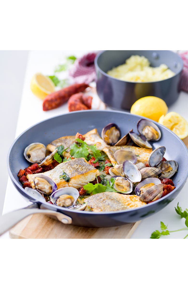 GreenPan Valencia Pro 10-Inch & 12-Inch Anodized Aluminum Ceramic Nonstick Frying Pan Set, Alternate, color,