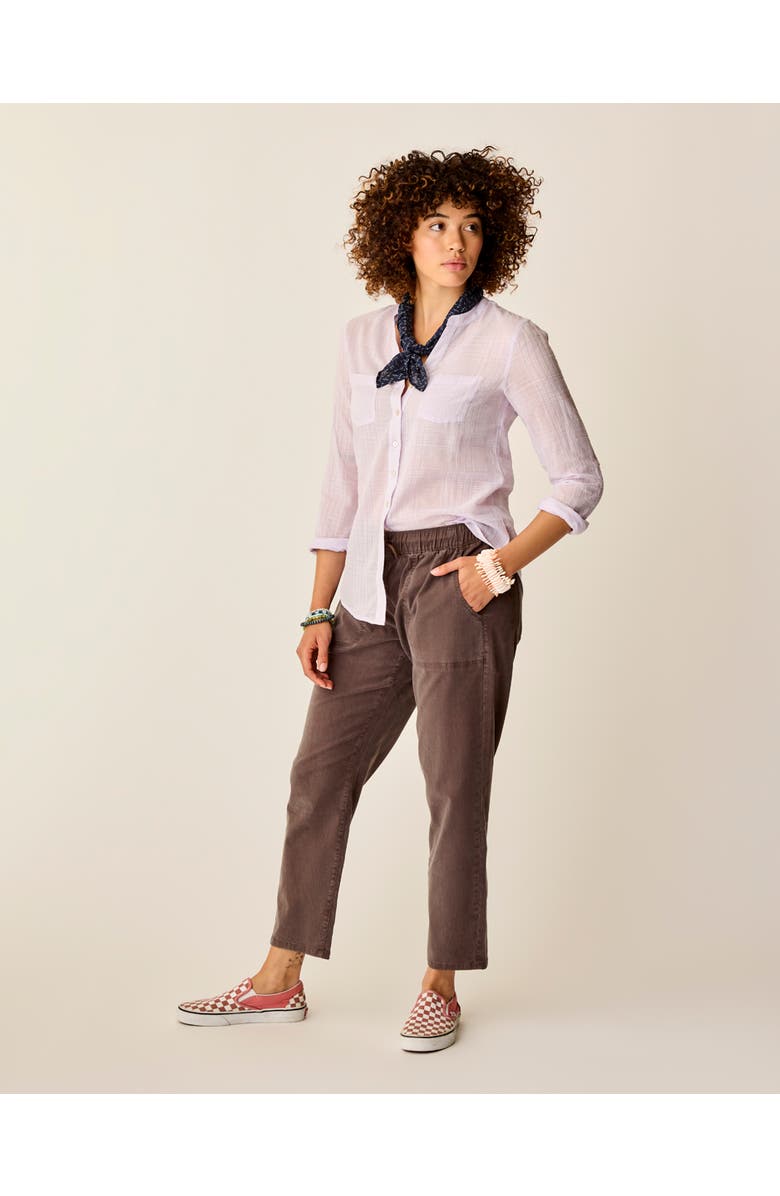 Carve Designs Zoe Twill Pant, Alternate, color, Espresso