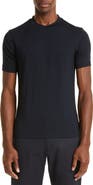 Emporio Armani Men's Navy Stretch Viscose T-Shirt