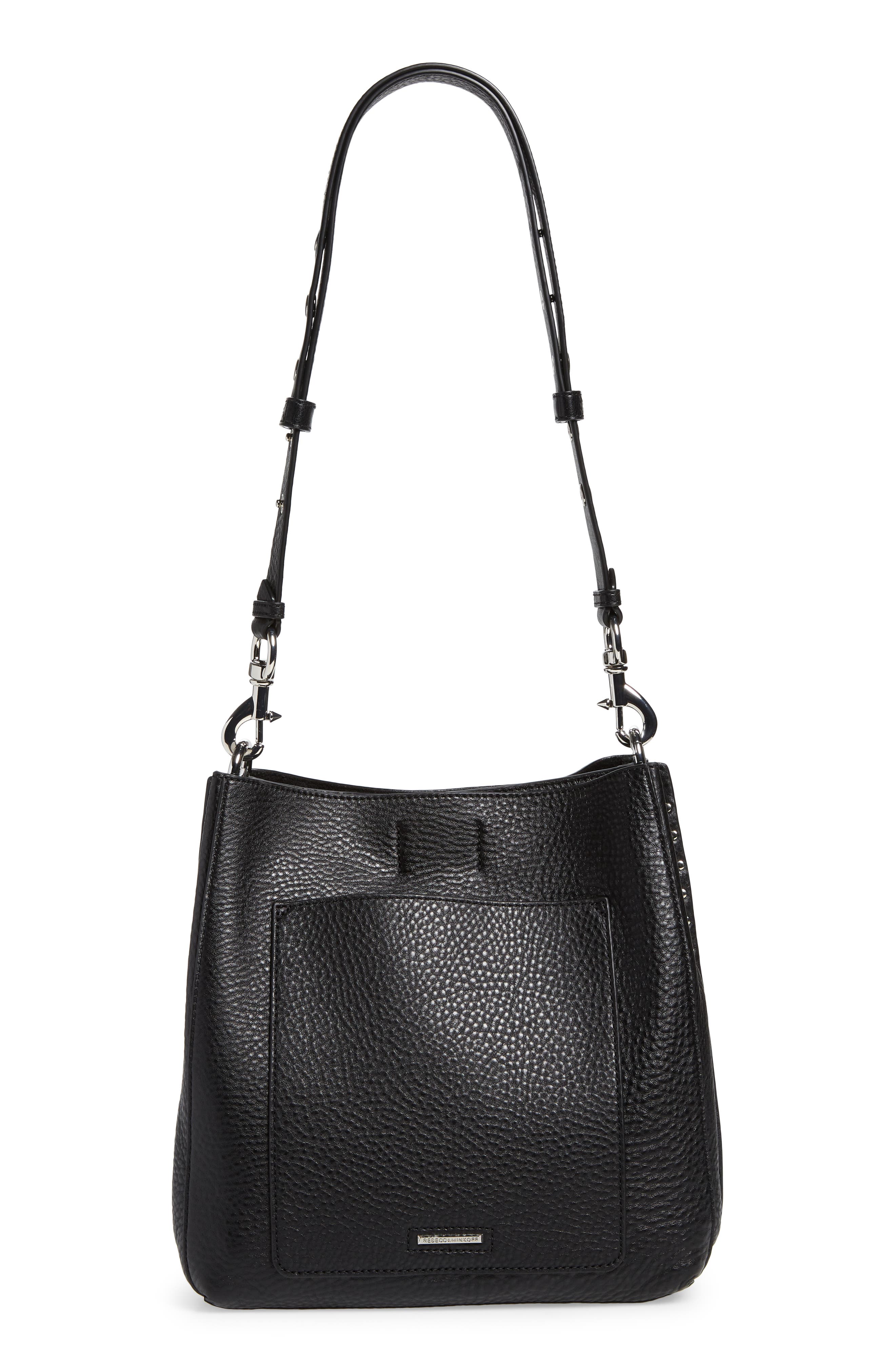 Rebecca Minkoff Darren Leather Shoulder Bag, Alternate, color, 