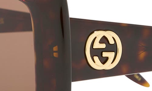 Gucci 54mm Square Sunglasses