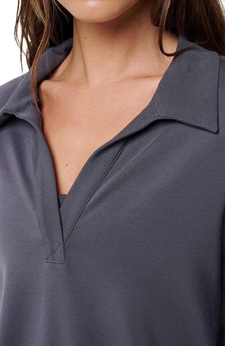 TravisMathew Cloud French Terry Sweatshirt, Alternate, color, Graystone