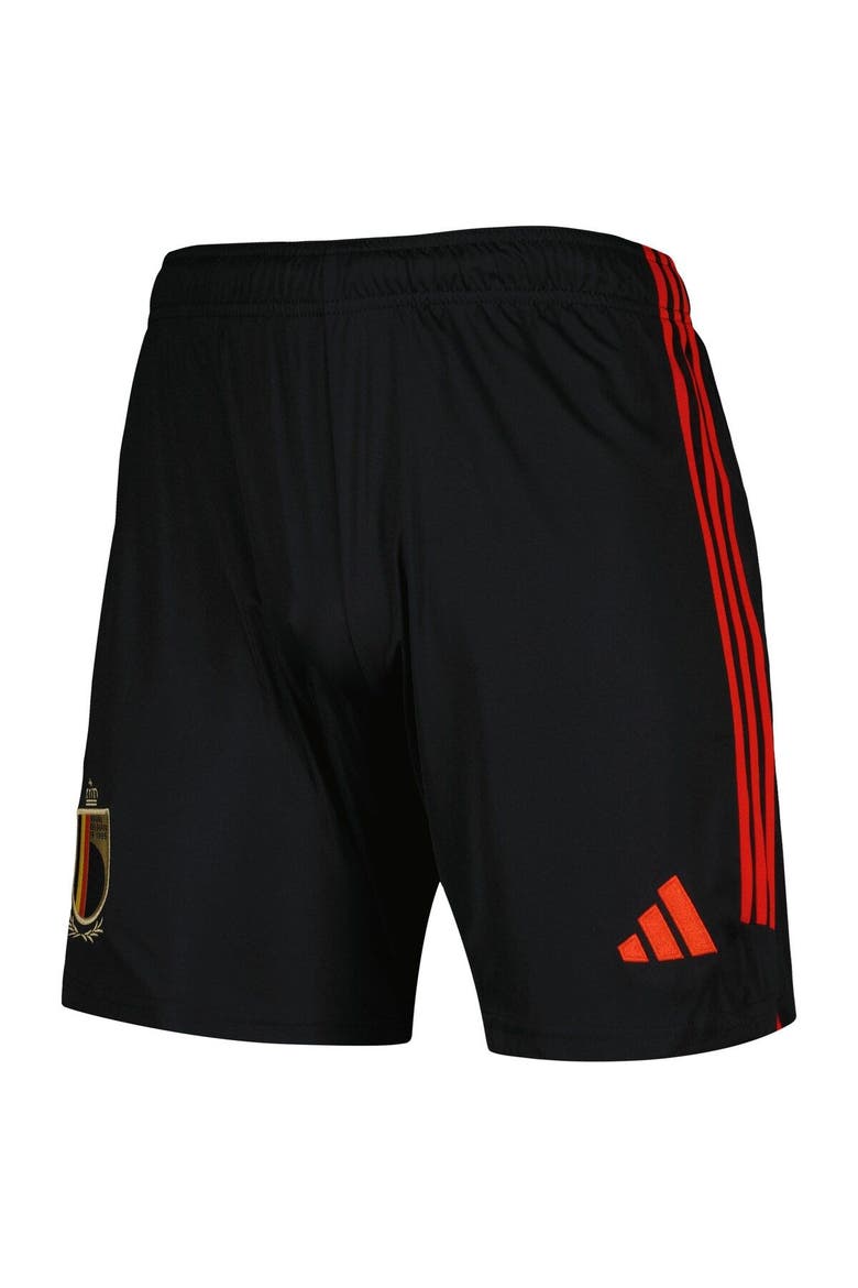 Men's adidas Black Belgium National Team AEROREADY Replica Shorts, Alternate, color, Black