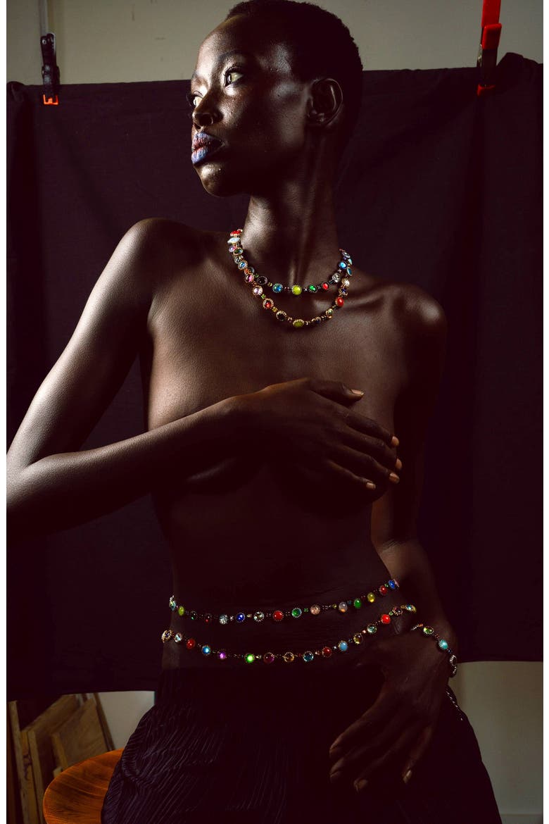 Paint Pot Waist Chain, Alternate, color, Gold