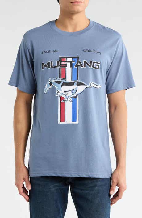 James Campbell Mustang Graphic T-Shirt