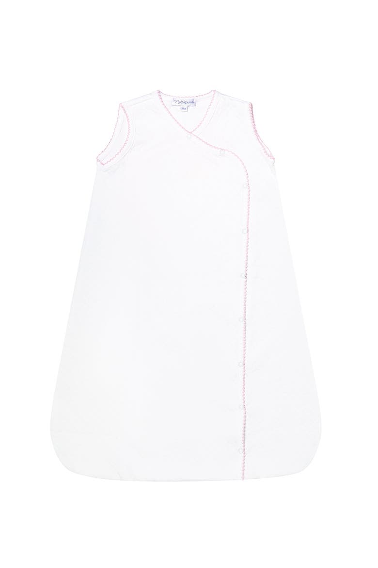 Basket Weave Baby Sack, Alternate, color, White