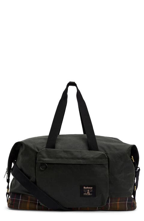 Field Water Resistant Waxed Cotton Duffle Bag
