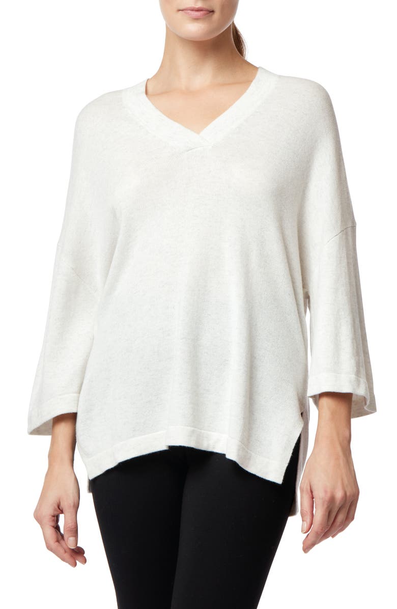 The White Company Wool Blend V-Neck Tunic, Main, color,
