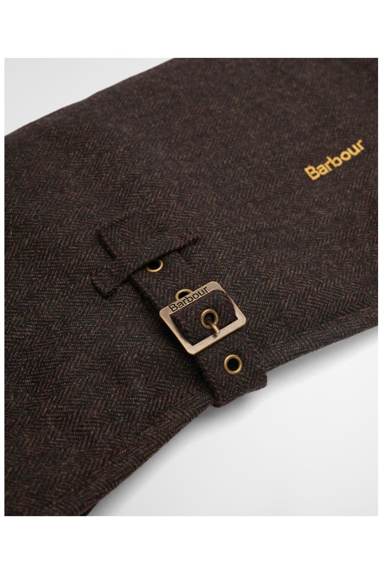 Barlow Tweed Dog Coat, Alternate, color, BROWN