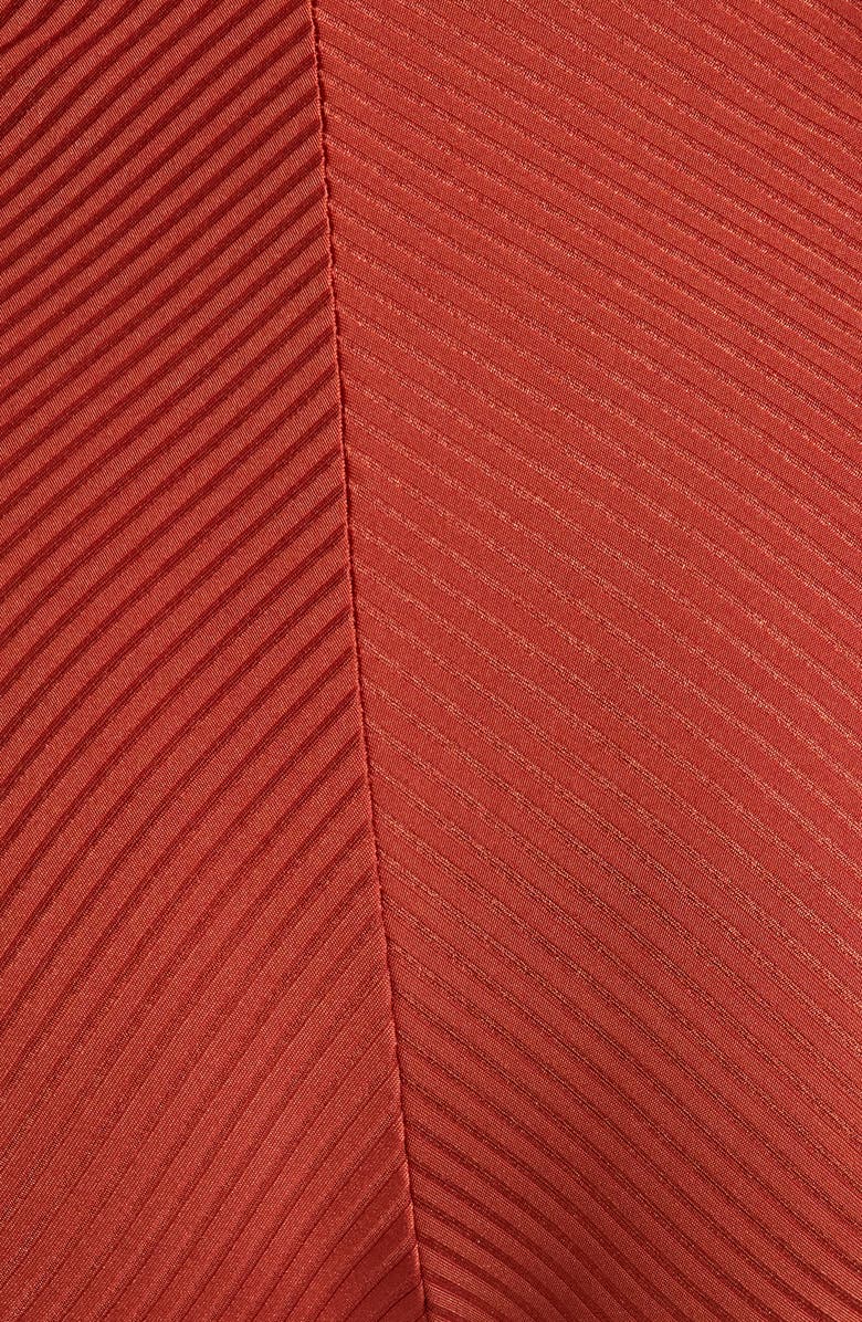 Robin Piccone Angela Strapless Cinched One-Piece Swimsuit, Alternate, color, Spice