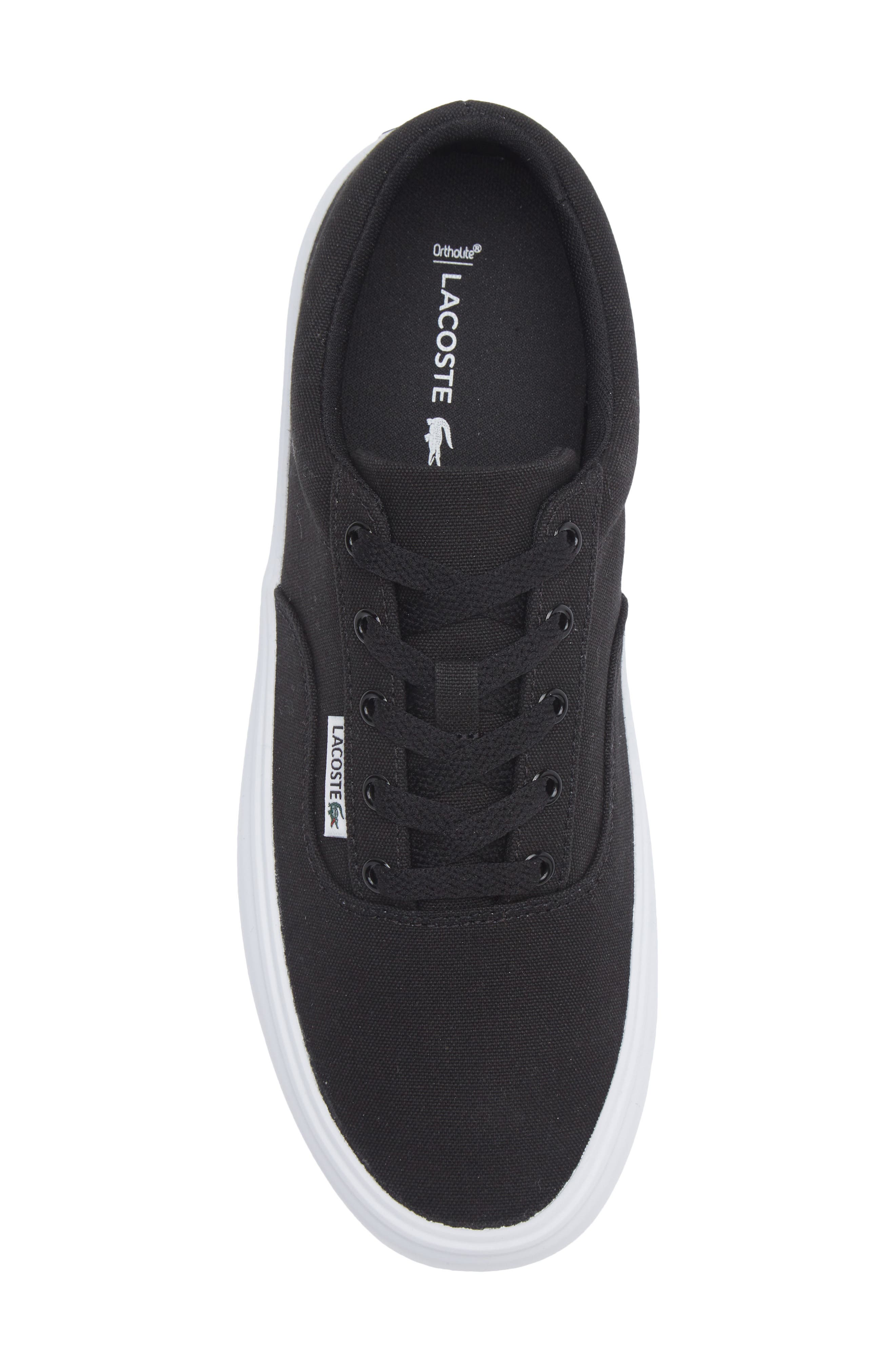 Lacoste Core Essential Sneaker, Alternate, color, Black/ White