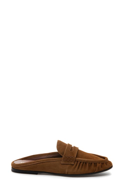 275 Central Vivien Penny Loafer Mule In Brown