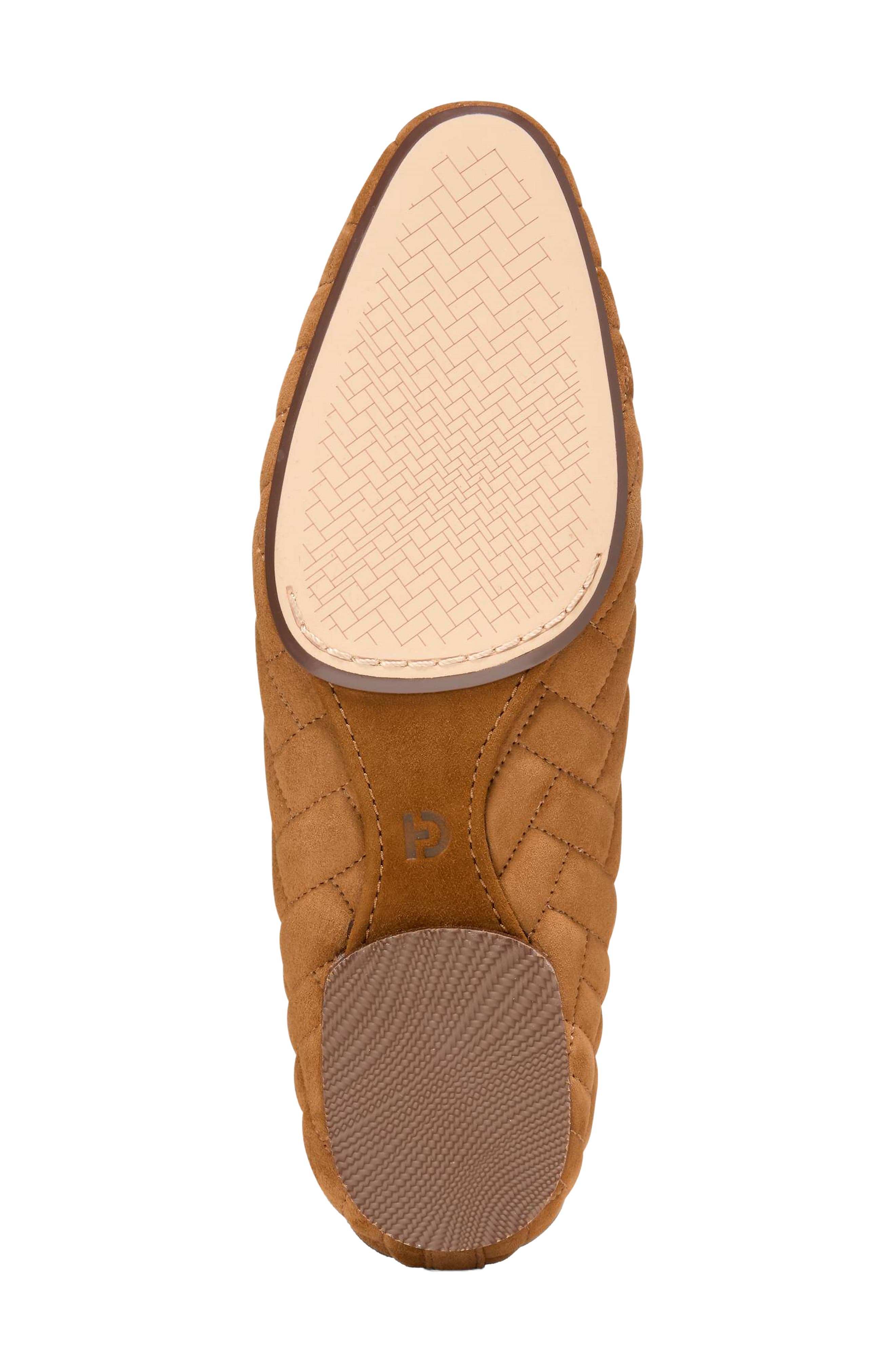 Jasleen Quilted Ballet Flat, Alternate, color, TOBACCO QUILTED SUEDE