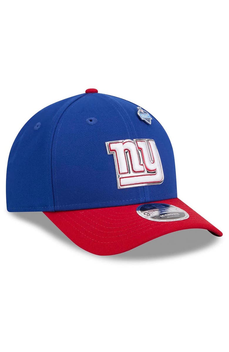 New Era Men's New Era  Royal/Red New York Giants 2026 NFL Draft 9FORTY M-Crown Adjustable Hat, Alternate, color, Royal