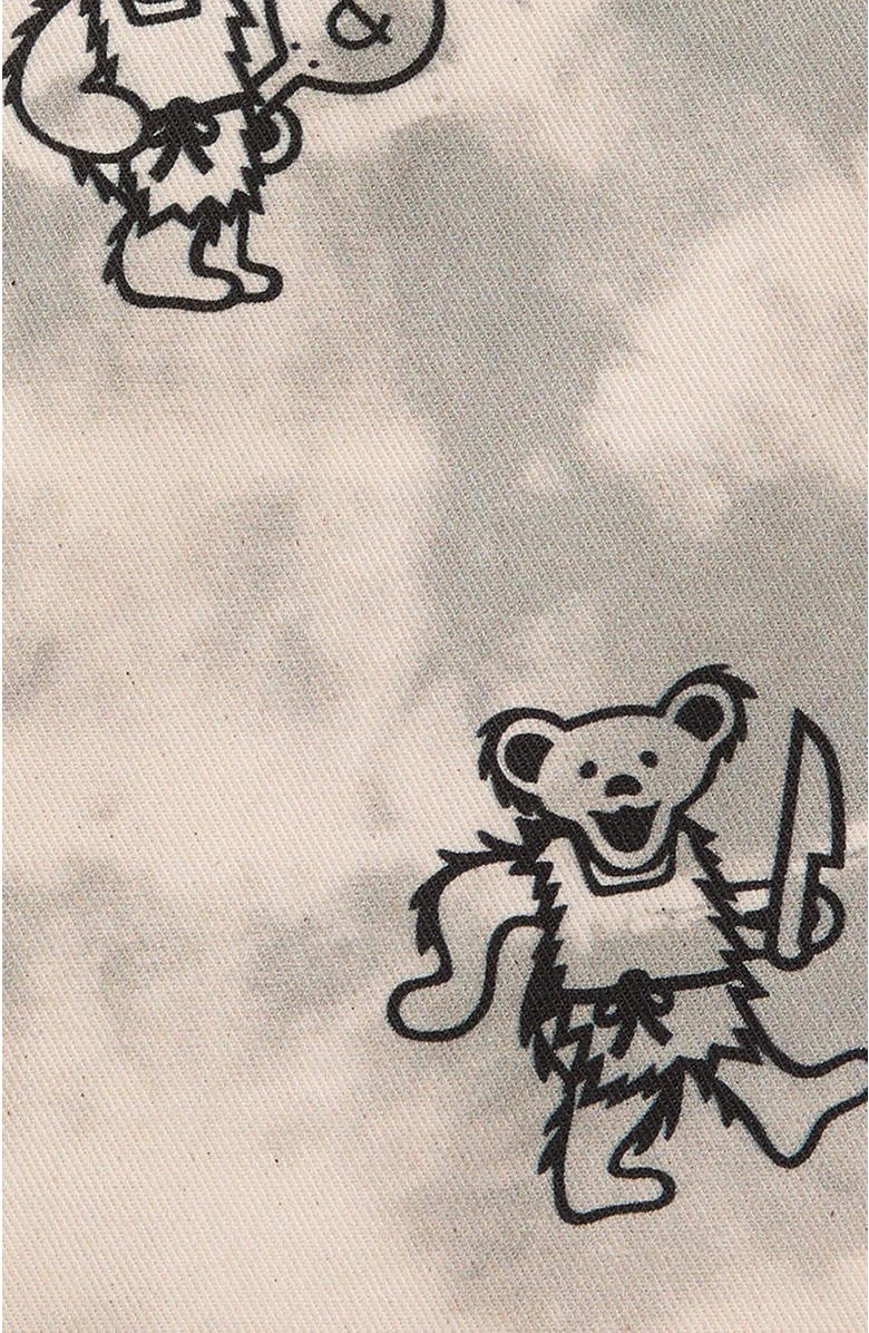 Hedley & Bennett The Essential Apron - Grateful Dead Grey Tie Dye, Alternate, color,