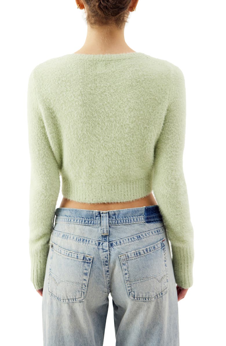 BDG Urban Outfitters Molly Crop Cardigan, Alternate, color, Khaki