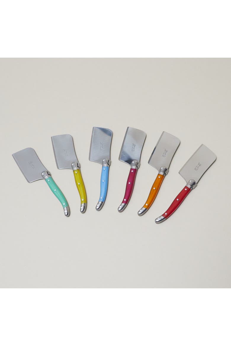 Mini Cheese Cutters - Set of 6, Alternate, color, Rainbow