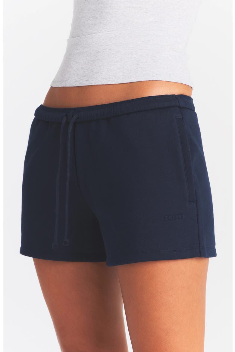 Cotton Blend Fleece Classic Shorts, Alternate, color, NAVY