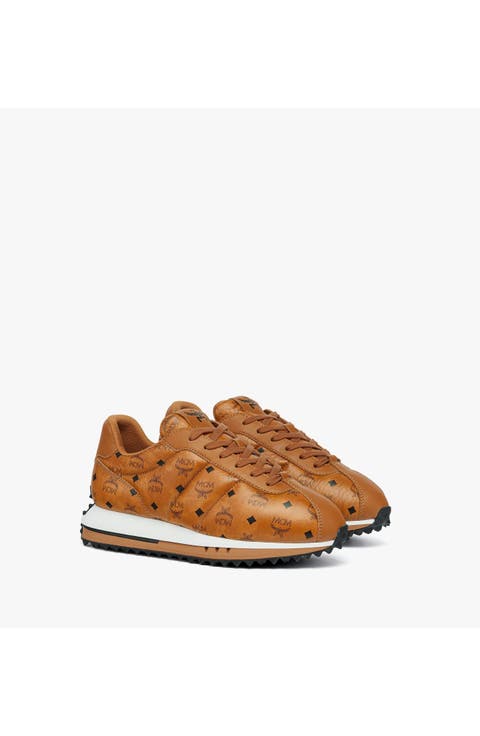 Men's Diamante Lo Sneakers in Quilted Monogram Leather