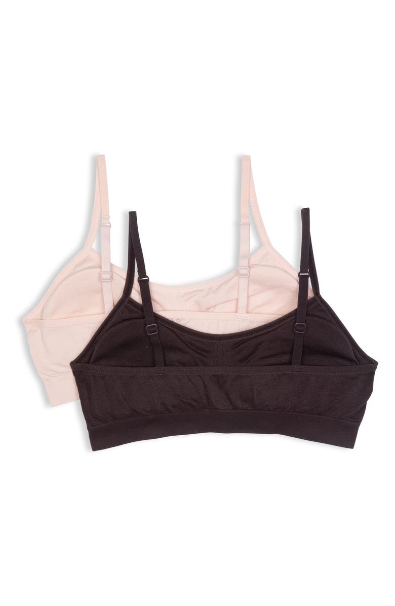Calvin Klein Kids' Seamless Pullover Crop Bralette - Pack of 2, Alternate, color,