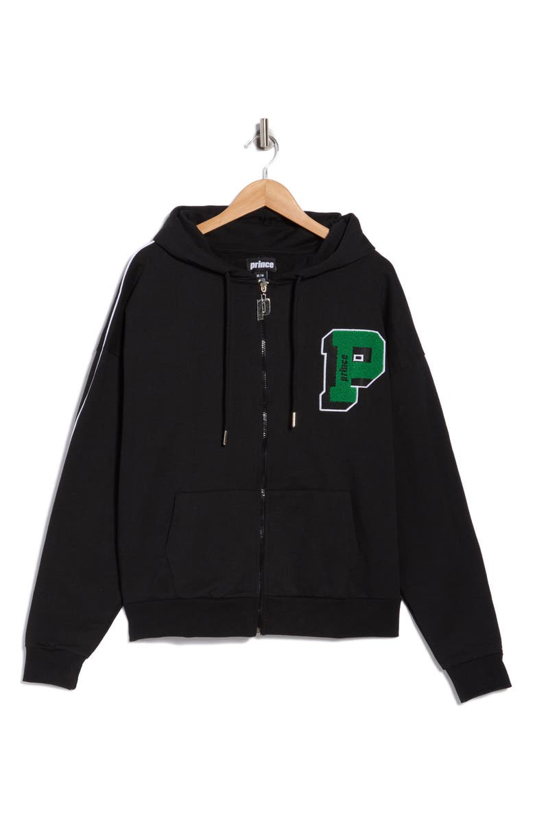 Prince Sports Zip Hoodie, Main, color, Black