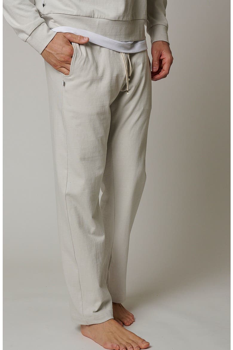 Cotton Loung Pant, Alternate, color, Opal