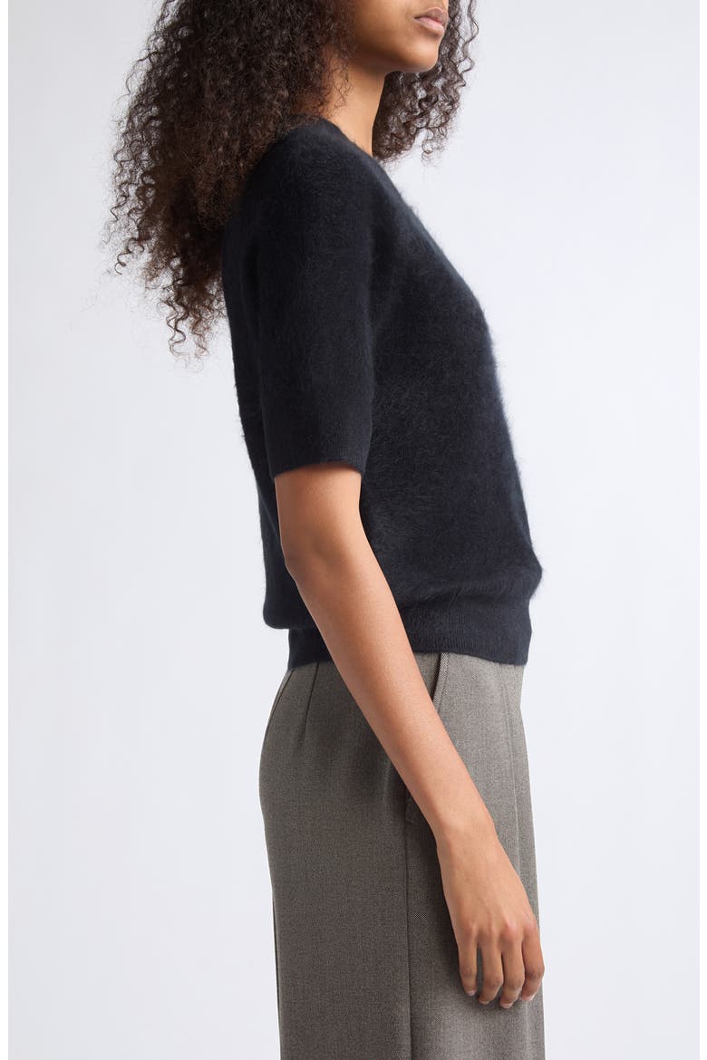 Julia Cashmere Sweater, Alternate, color, BLACK