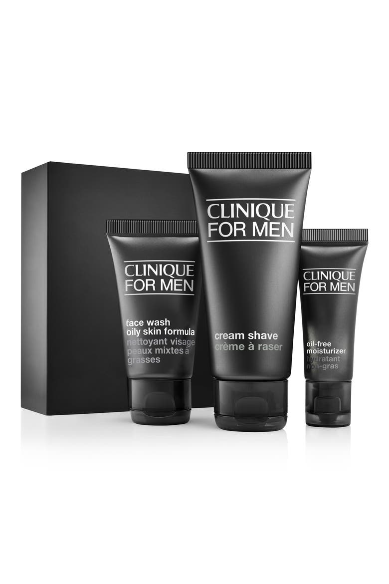 The Clinique for Men Starter Skin Care Set for Oil Control, Main, color, NO COLOR