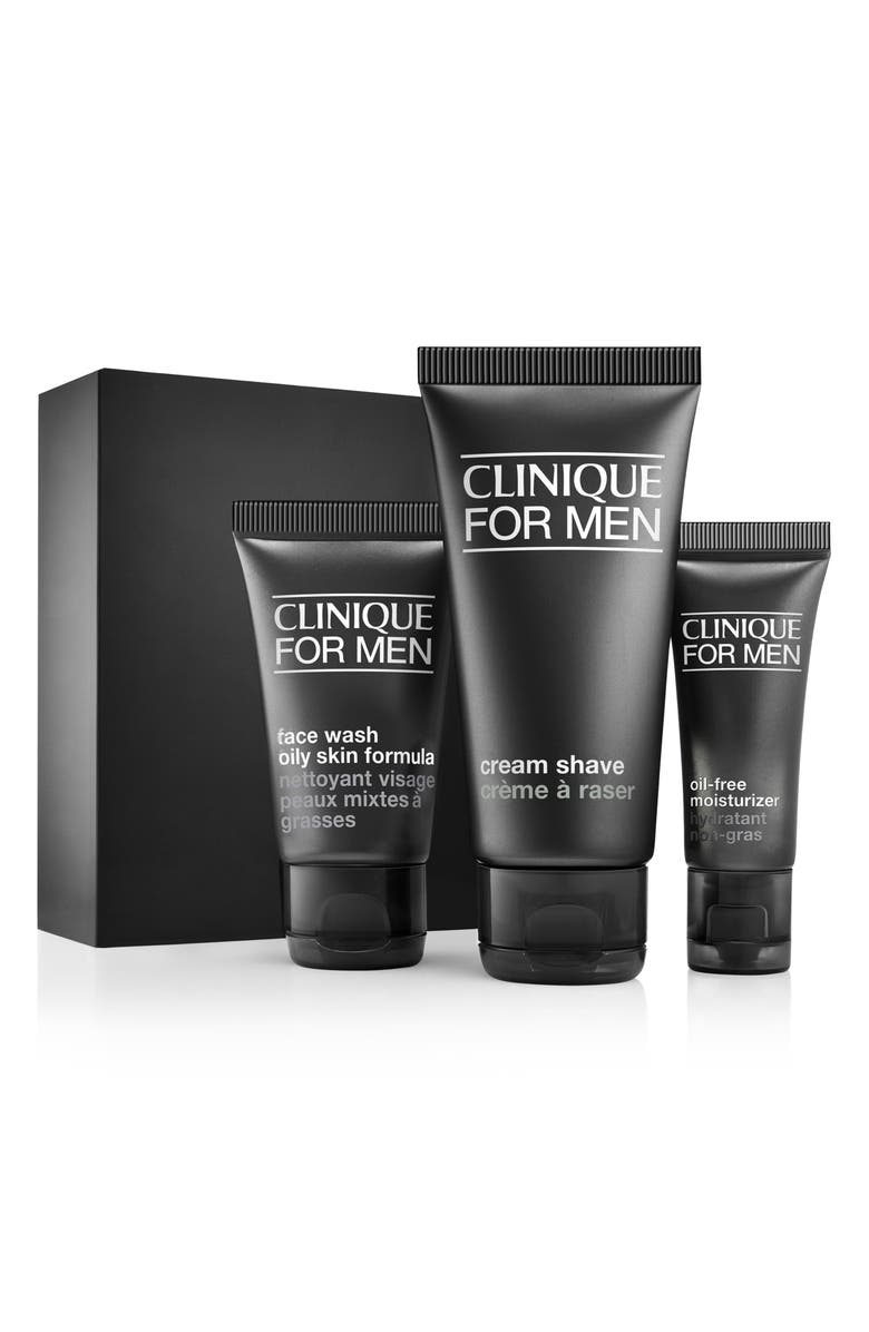 Clinique The Clinique for Men Starter Skin Care Set for Oil Control, Main, color, 