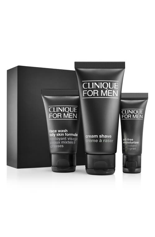 The Clinique for Men Starter Skin Care Set for Oil Control 