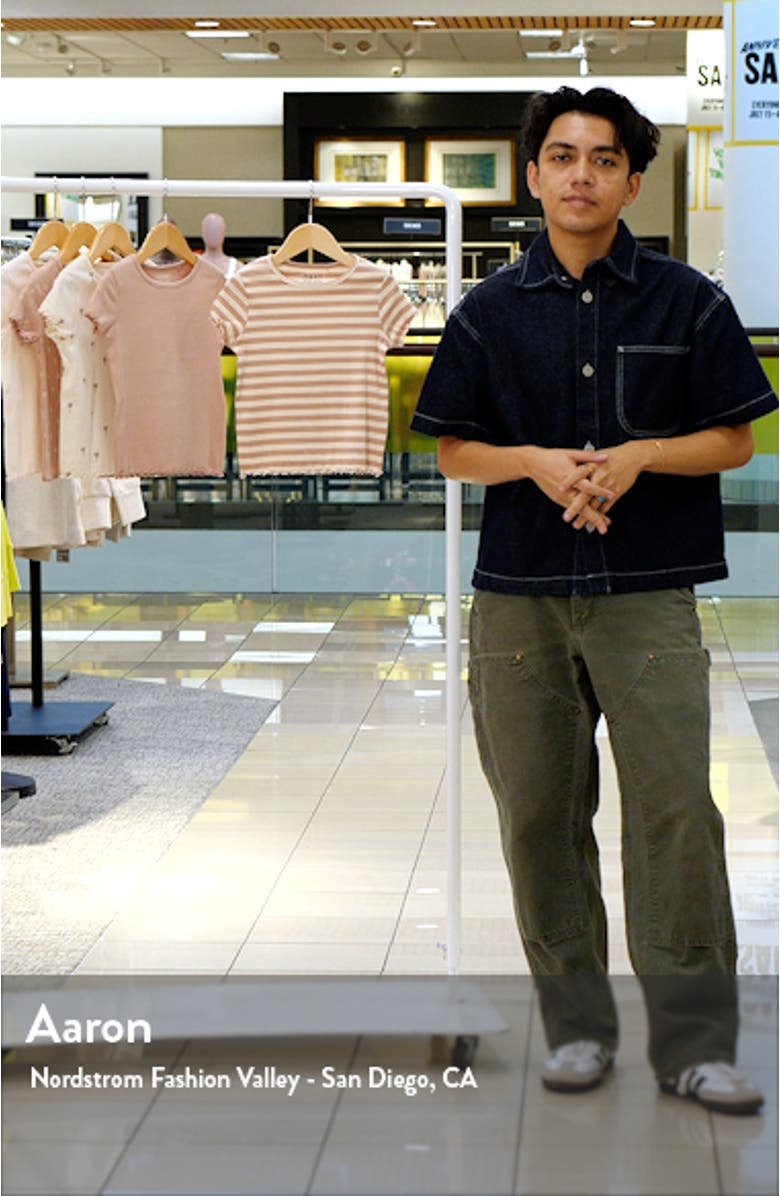 Kids' Ditsy Assorted 5-Pack Rib T-Shirts, sales video thumbnail