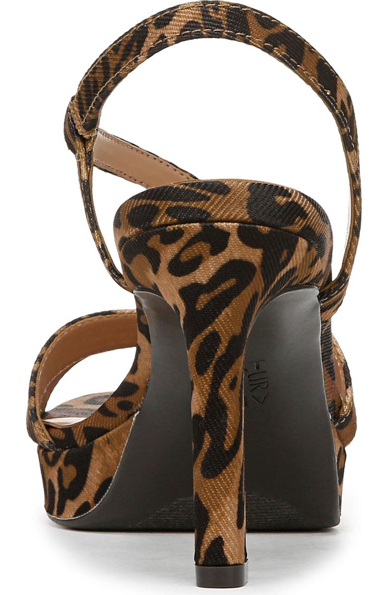 Naturalizer Abby Platform Sandal, Alternate, color, Leopard Print Faux Leather