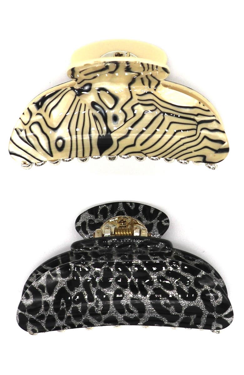 Tasha 2-Pack Jaw Hair Clips, Main, color, 