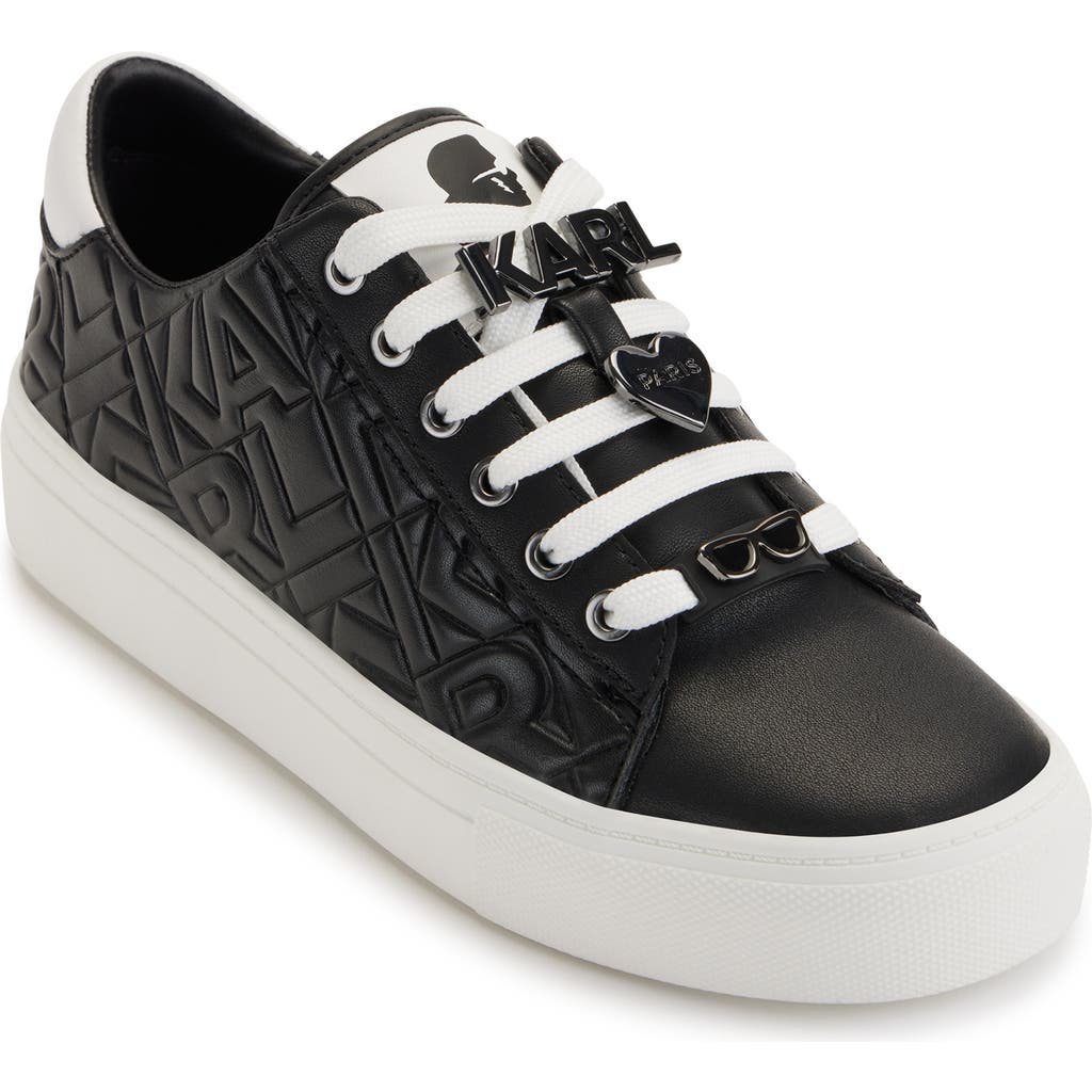 Karl Lagerfeld Paris Cate Pin Logo Sneaker