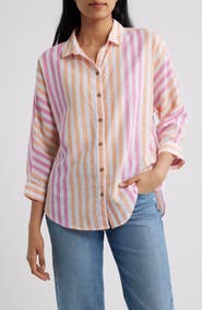 beachlunchlounge Wesley Linen & Cotton Shirt