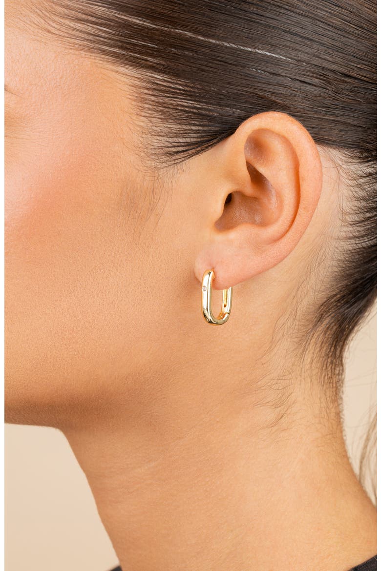 Arlet Hoop Earrings, Alternate, color, GOLD