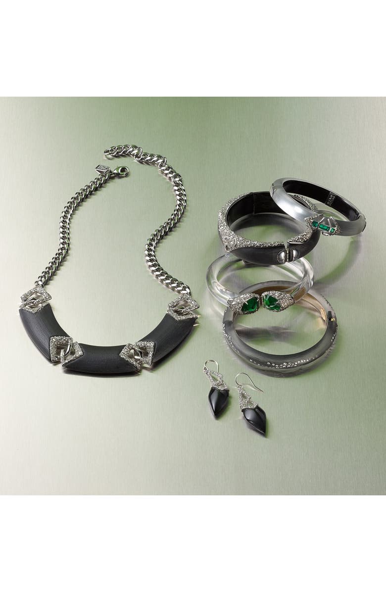 Alexis Bittar 'Lucite<sup>®</sup> - Dust' Small Hinged Bracelet, Alternate, color,