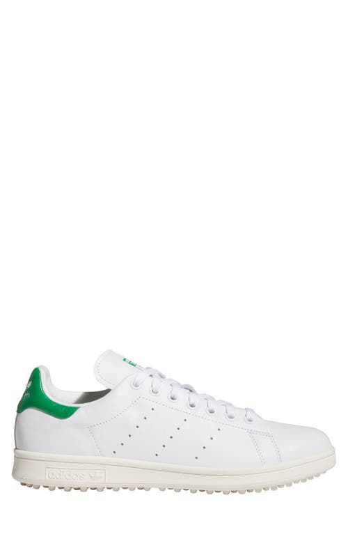 Adidas Originals Stan Smith 80s Low-top Sneakers In Ftwr White/green/off White
