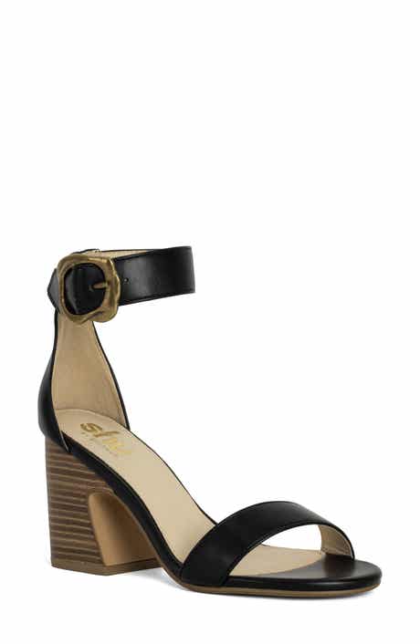 SHUSHOP Eliya Ankle Strap Sandal