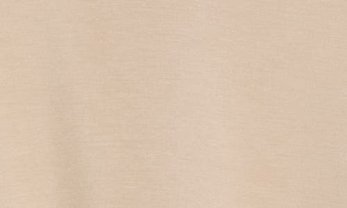 Z By Zella Crewneck Scuba Sweatshirt In Tan Oxford