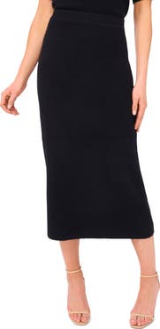 CeCe Rib Sweater Midi Skirt