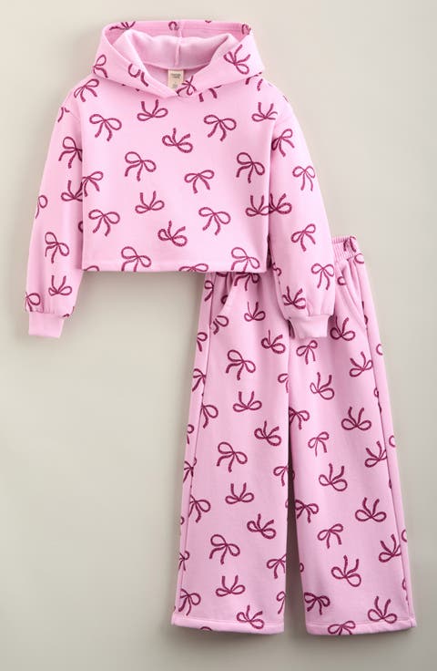 Kids' Fleece Hoodie & Pants Set