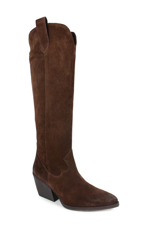 Zigi Valezka Knee High Boot In Brown