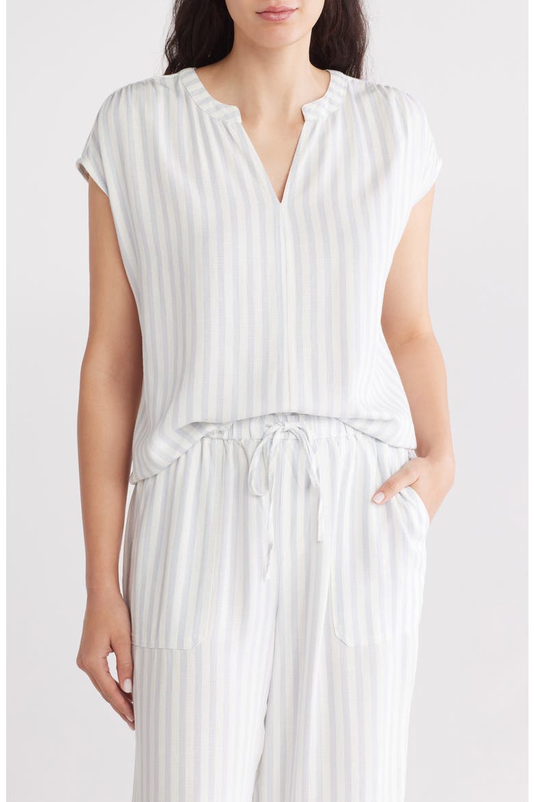 Layla Stripe Top, Main, color, CALYPSO STRIPE