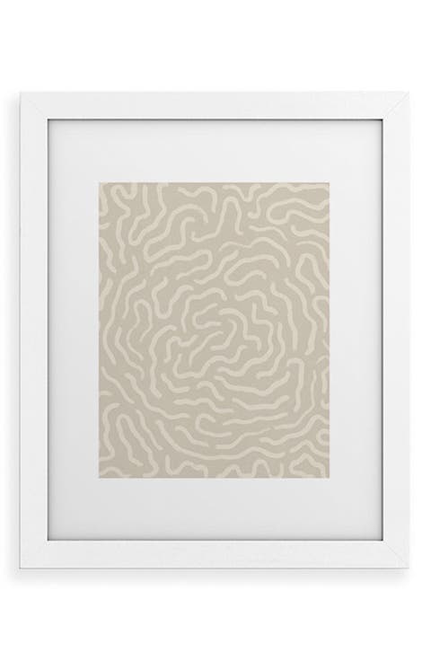 Organic Maze Framed Wall Art