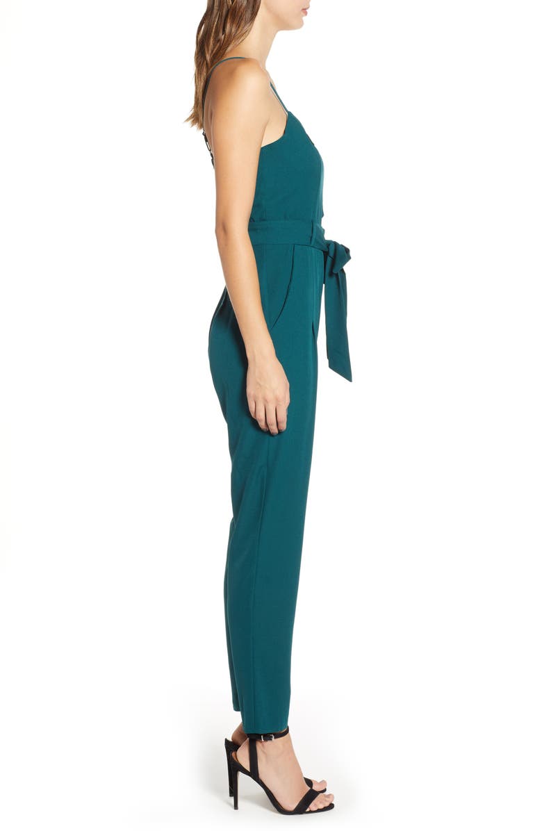 Leith Keyhole Jumpsuit, Alternate, color, 